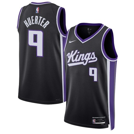 Dres Sacramento Kings Kevin Huerter Nike 2023-24 Icon Edition Crno Swingman